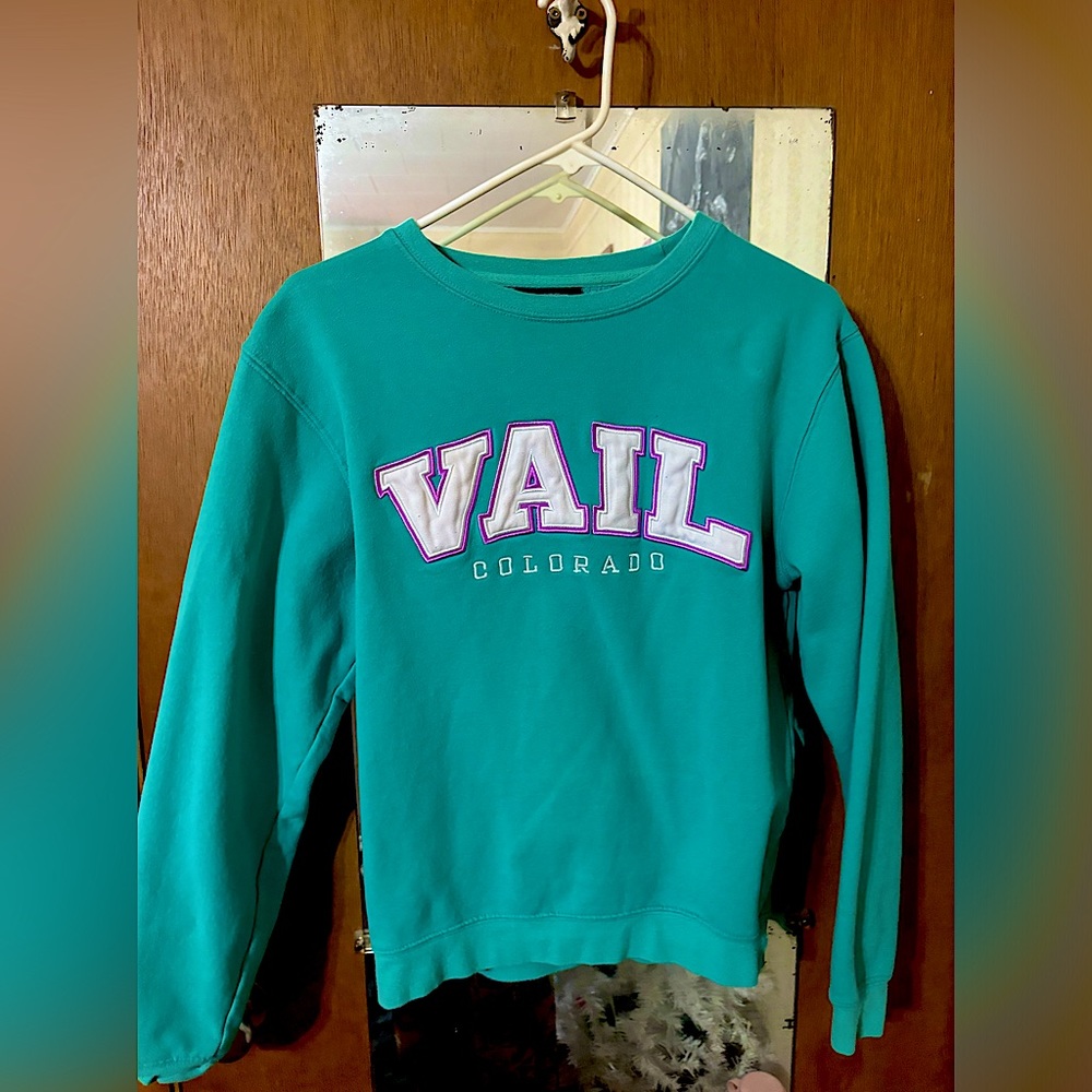 Vail resort wear sweater
